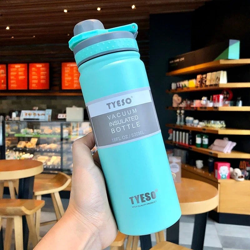 Garrafa Térmica TYESO de Aço Inoxidável