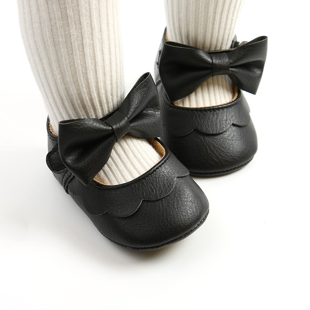 Sapatinho Casual para Bebê com Laço e Sola Macia