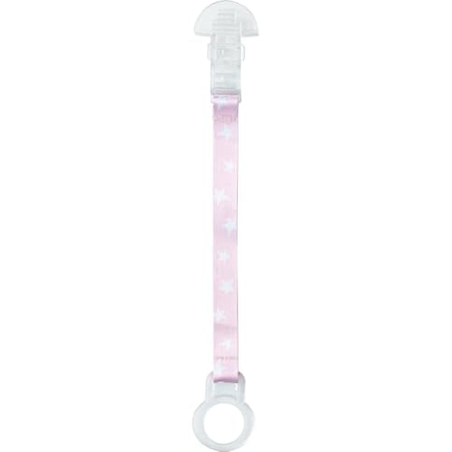 Buba Prendedor de Chupeta Estrelas Rosa