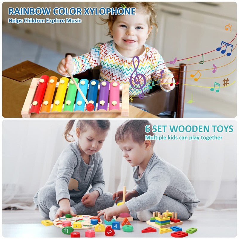 Brinquedos de Madeira Montessori
