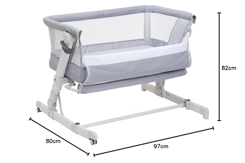 Berço Co-sleep Chicco Next2Me Pop-Up Grey Mist