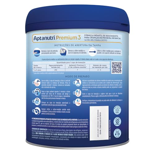 Aptanutri Premium 3 (800g) - Fórmula Infantil 1-3 Anos