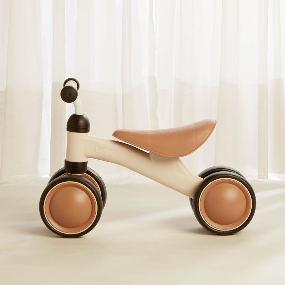 Bicicleta de Equilíbrio Buba (4 Rodas) - Bege