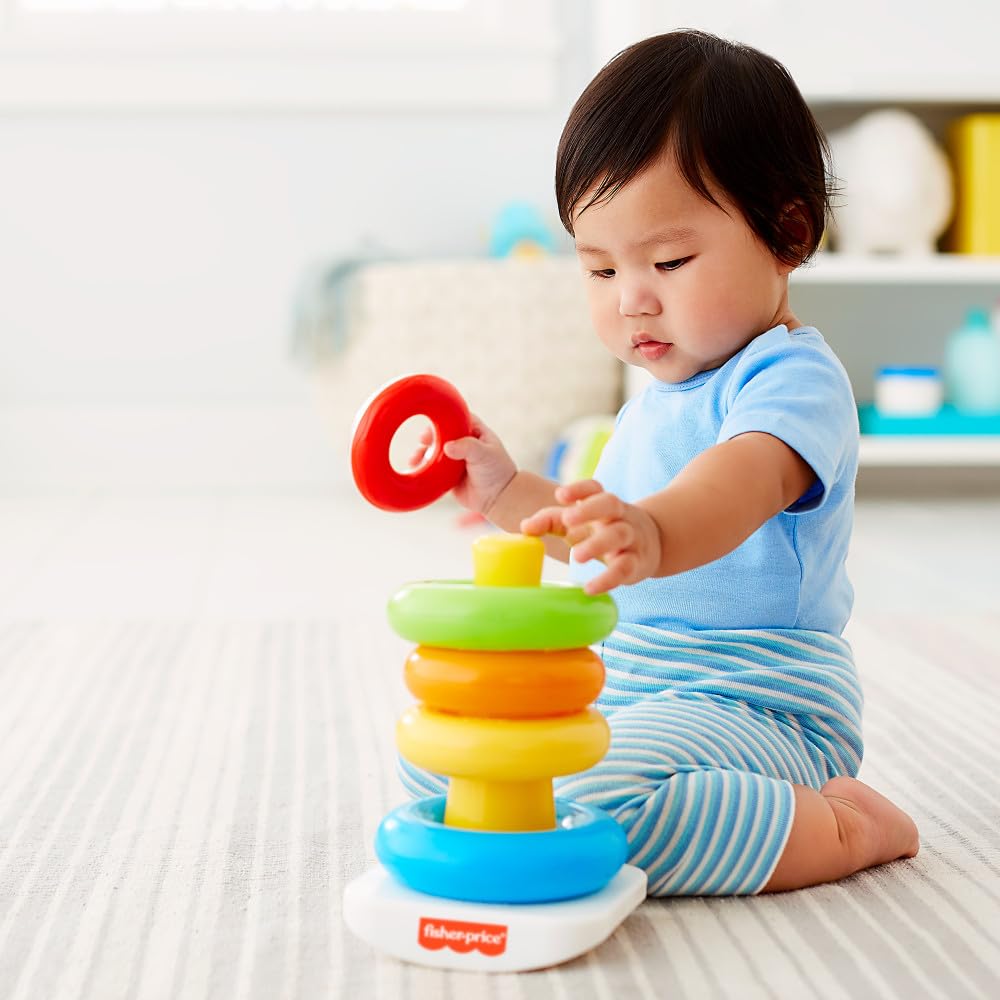 Fisher-Price Pirâmide de Argolas para Bebês