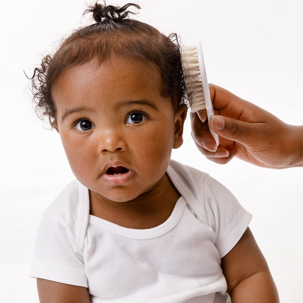 Escova e Pente Baby com Cerdas Naturais Buba