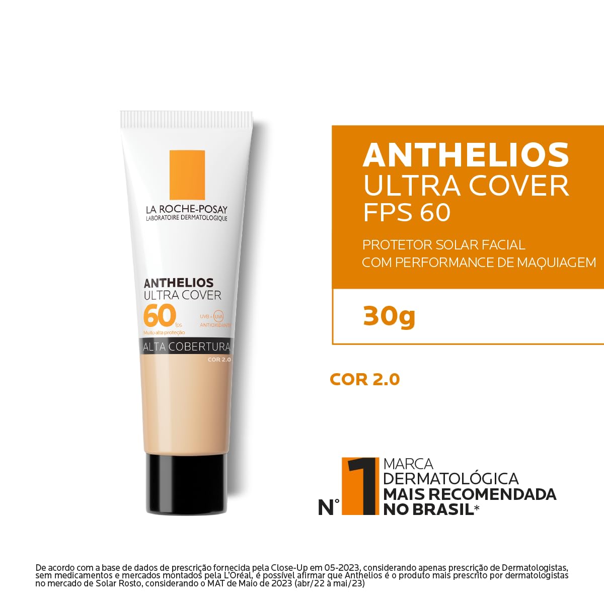 La Roche-Posay Ultra Cover FPS60 Cor 2.0 (30g)