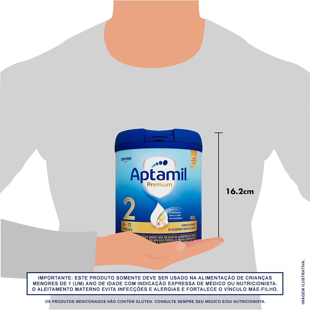 Aptamil Premium 2 (800g) - Fórmula Infantil 6-12 Meses