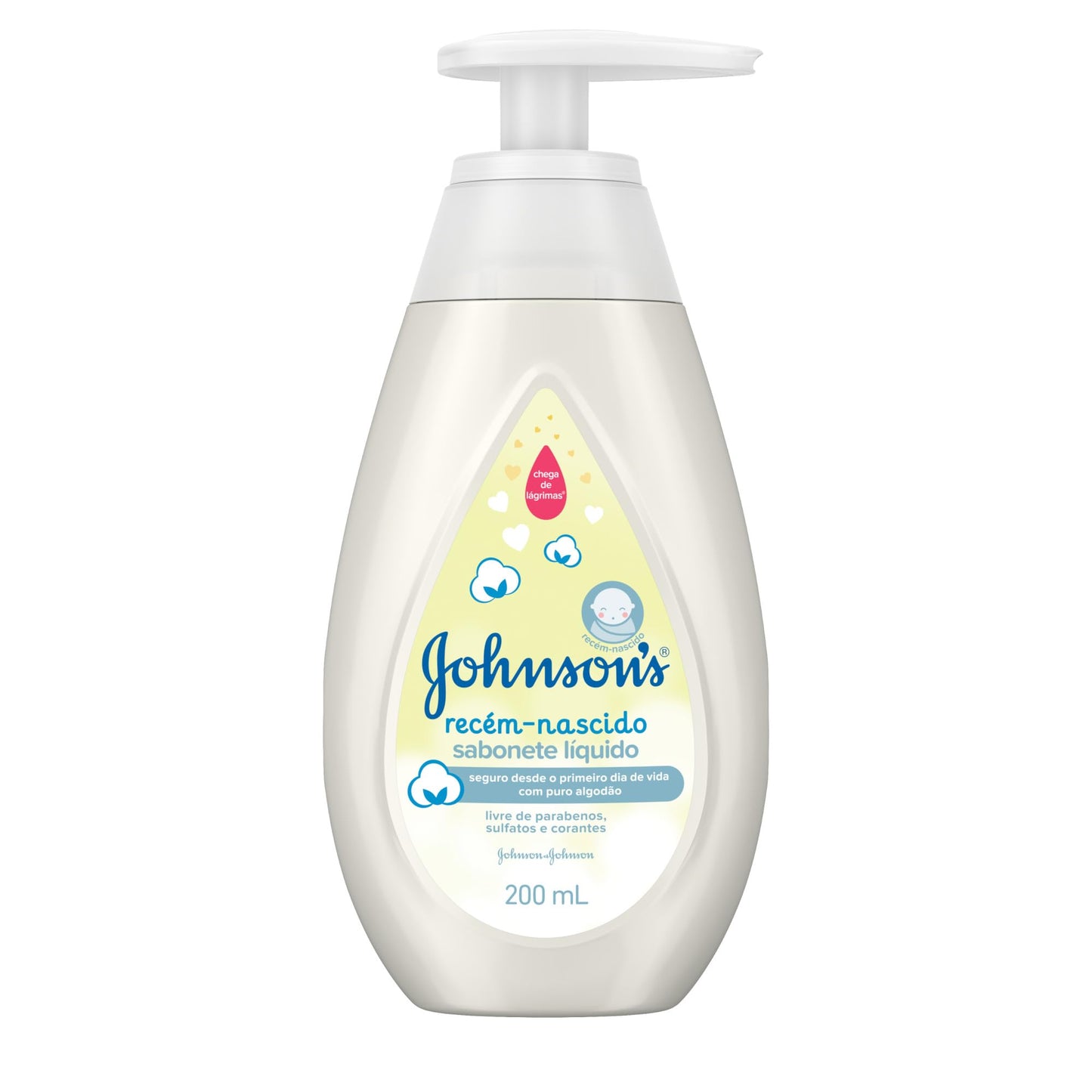 Johnson's Baby Sabonete Líquido Recém Nascido (200ml)