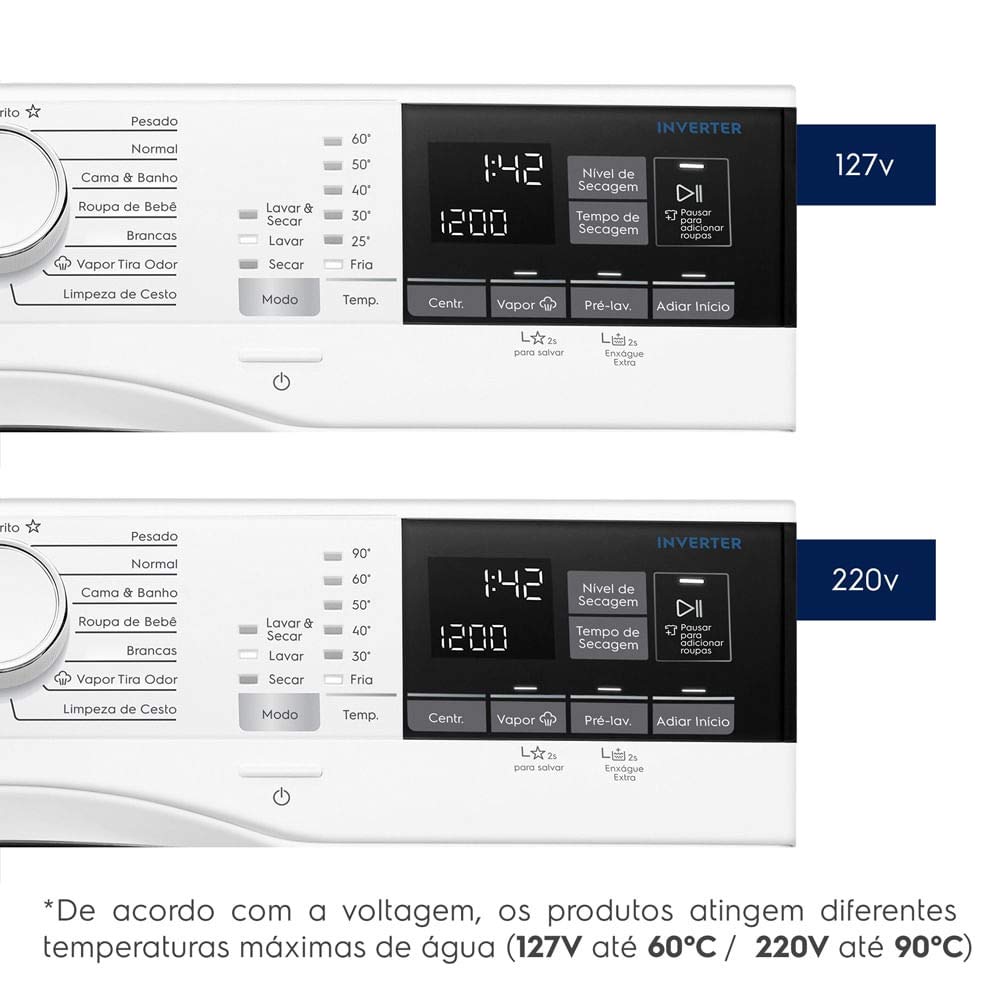 Lava e Seca Electrolux Perfect Care LSP11 (11kg/7kg) - 220V