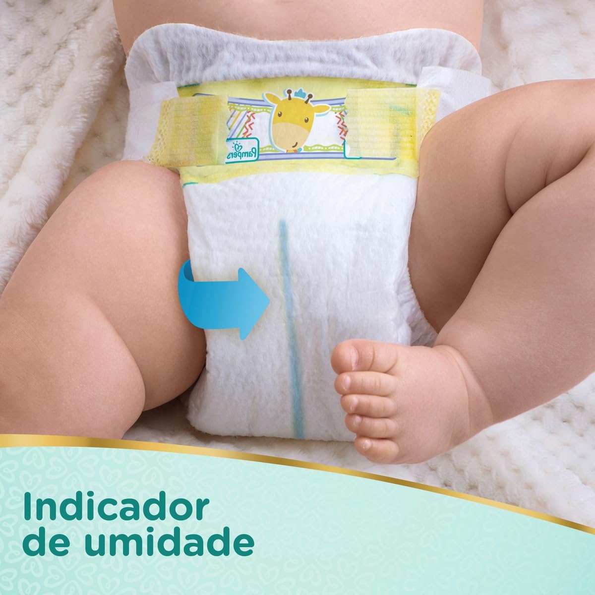Fralda Pampers Premium Care RN+ - 36 fraldas