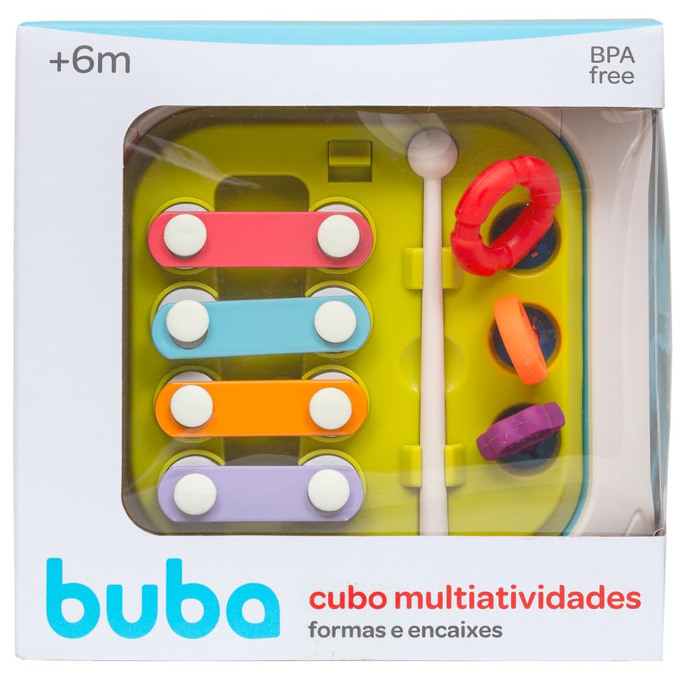 Cubo de Atividades 7 em 1 Buba