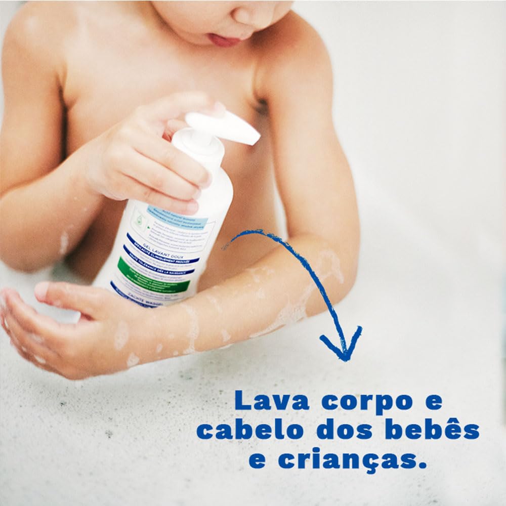 Mustela Gel Lavante Suave (500ml) - Corpo e Cabelo Infantil