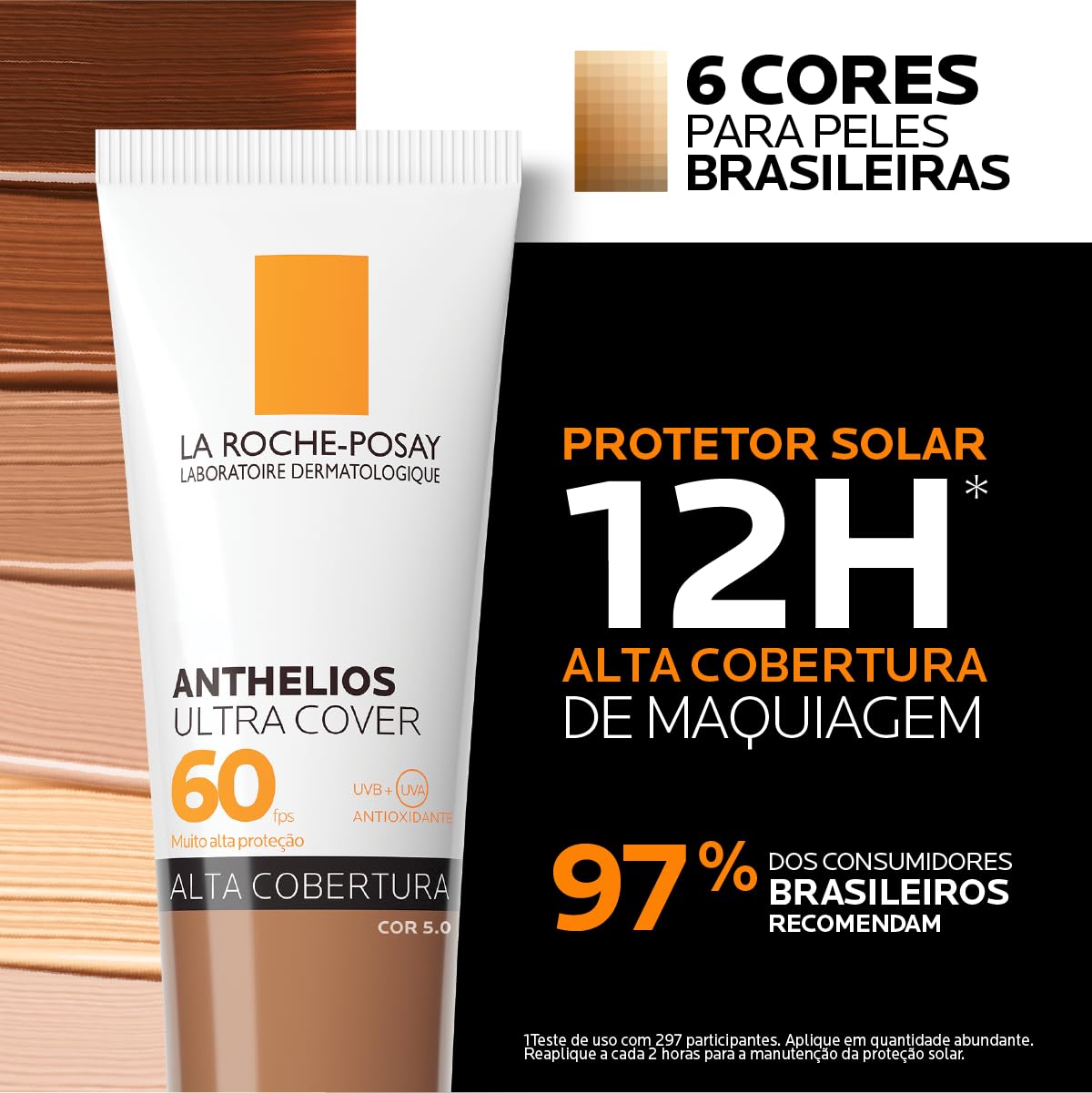 La Roche-Posay Ultra Cover Protetor Solar FPS60 Cor 5.0 (30g)