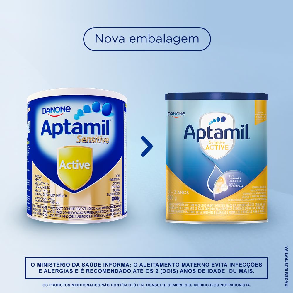 Aptamil Sensitive Active Danone Nutricia 800g