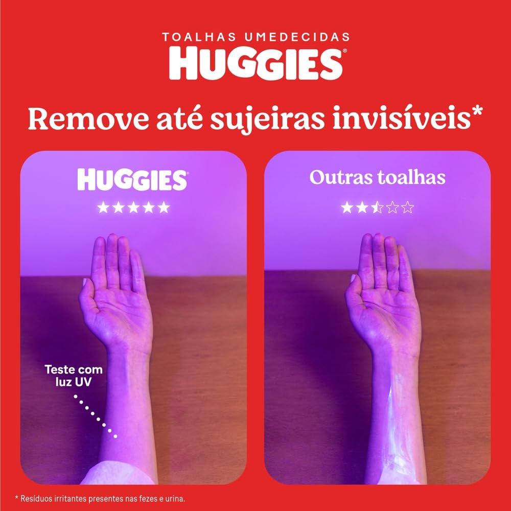 Lenços Umedecidos Huggies Pure Care (288 Unidades)