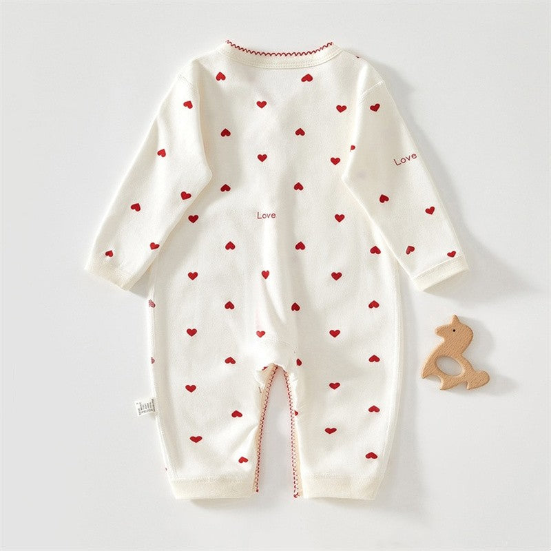 Macacão de Algodão Estampado para Bebês