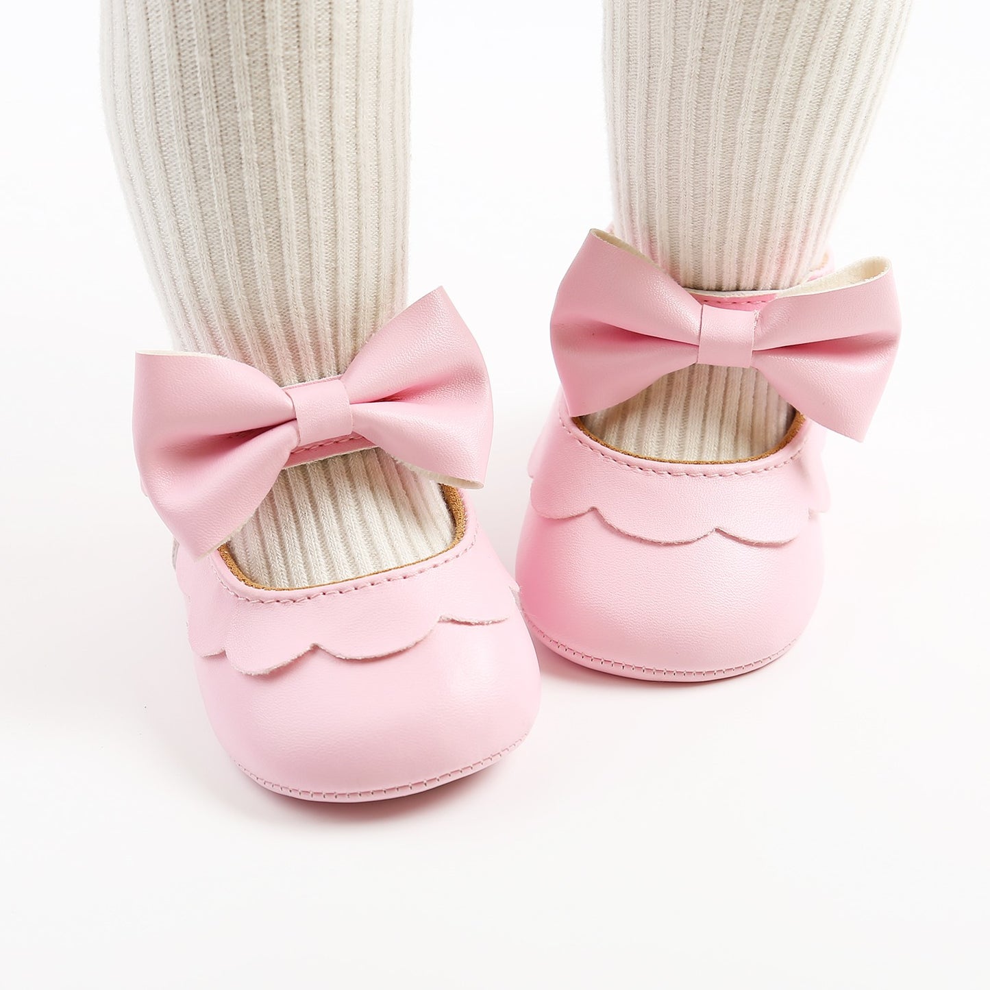 Sapatinho Casual para Bebê com Laço e Sola Macia