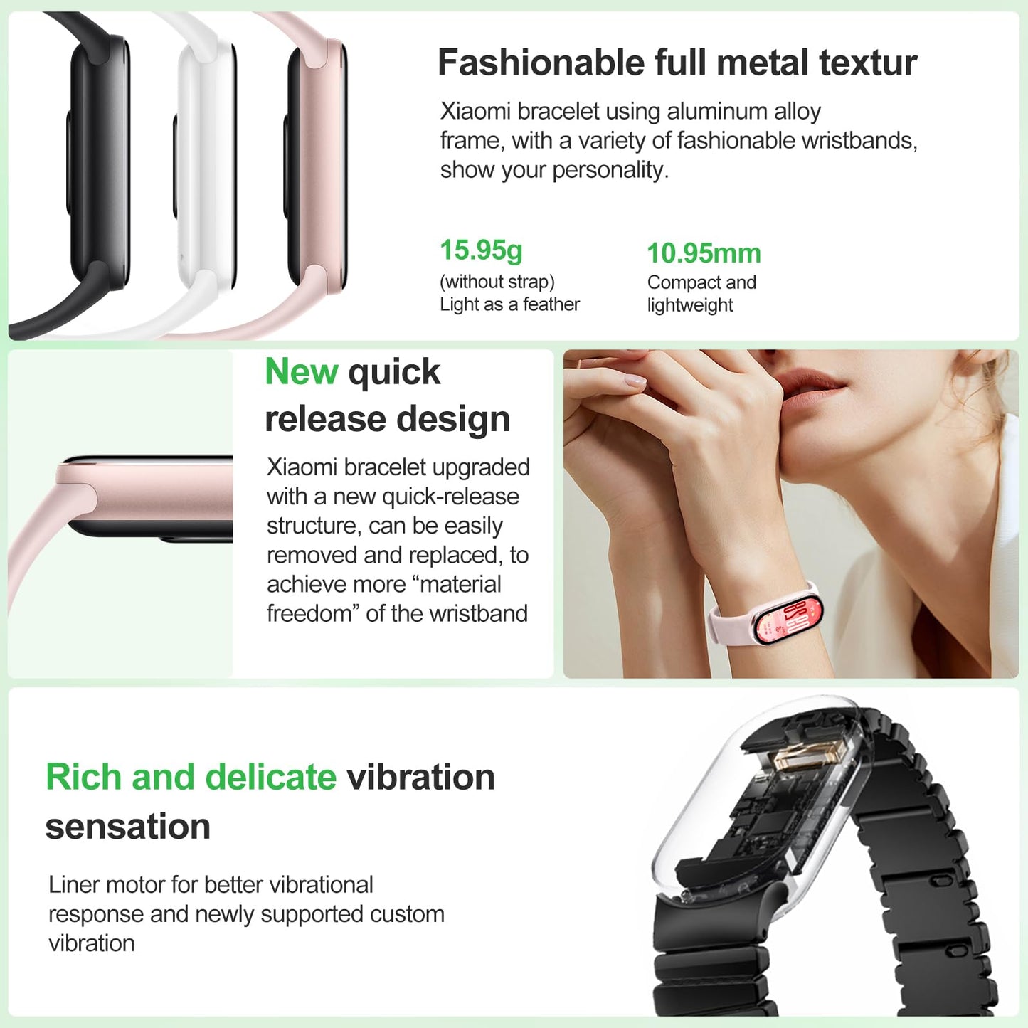 Xiaomi Smart Band 10 (Prata)