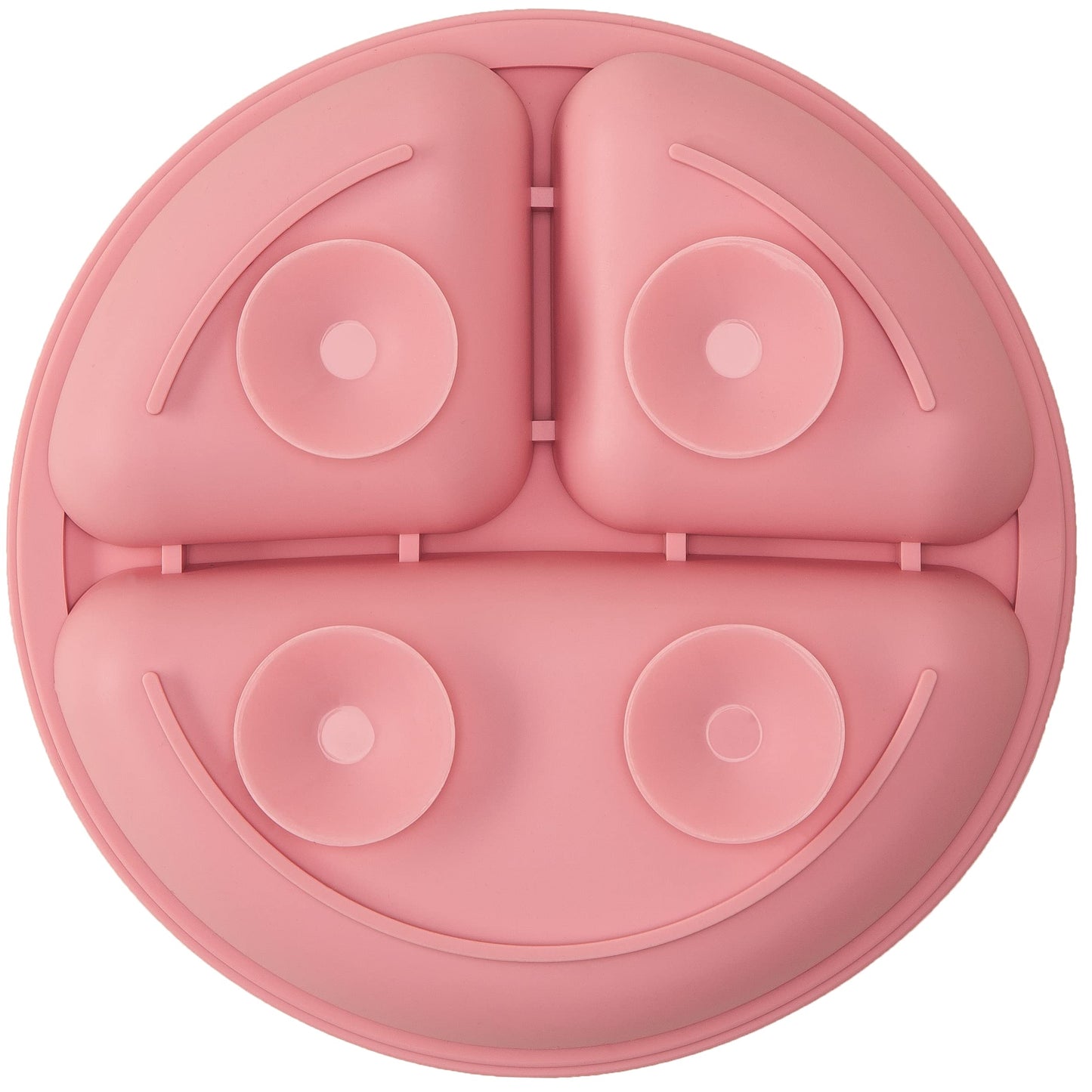 Pratinho de Silicone com Ventosa Buba (Rosa)