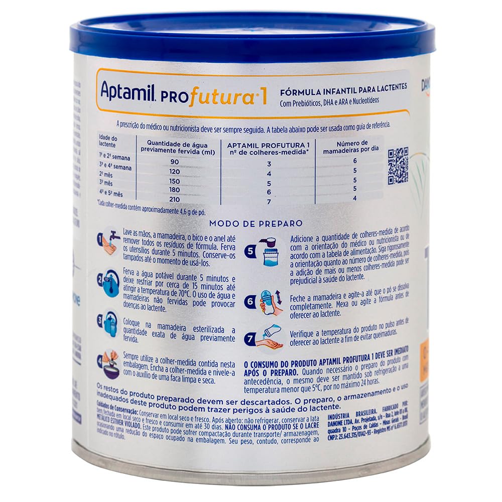 Aptamil Profutura 1 (400g) - Fórmula Infantil 0-6 Meses