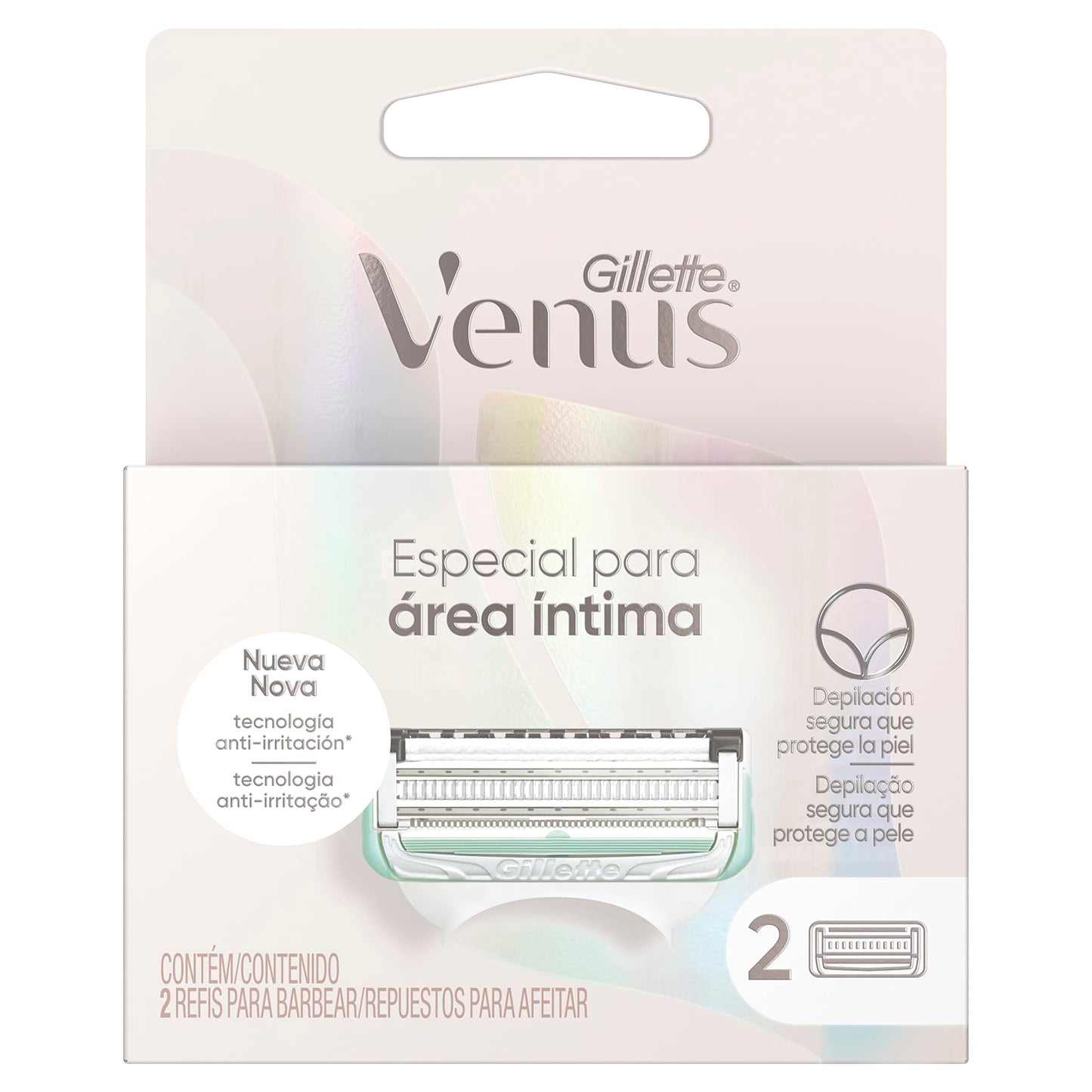 Gillette Venus Especial para Área Íntima - Cargas