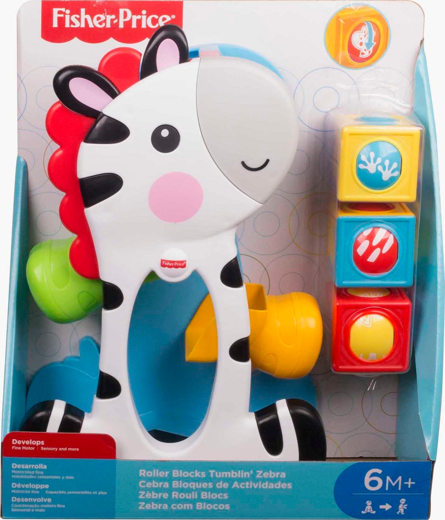 Fisher-Price Zebra Blocos Surpresa