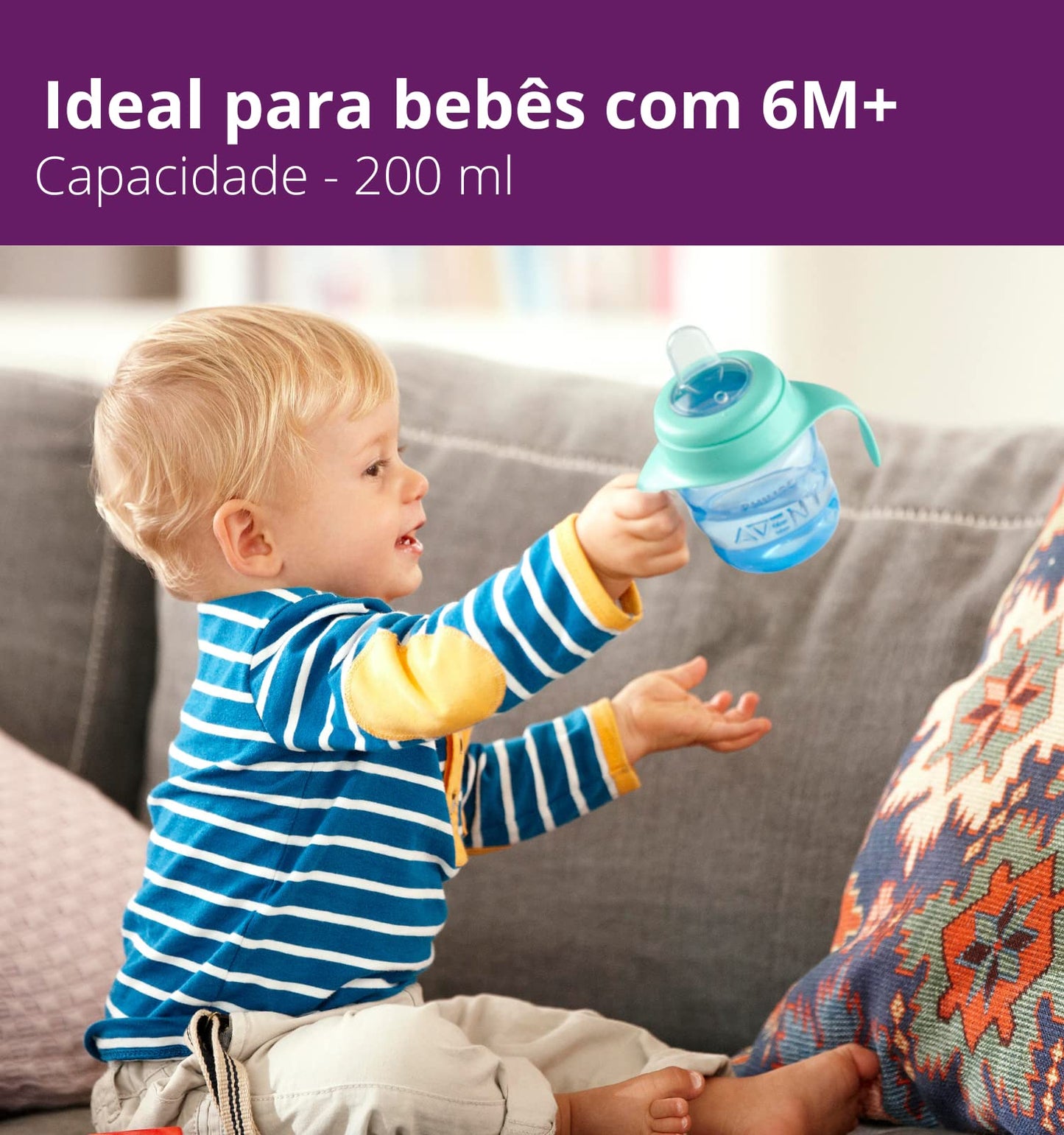 Copo de Transição Philips Avent Azul