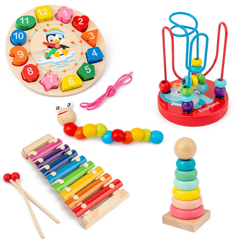 Brinquedos de Madeira Montessori