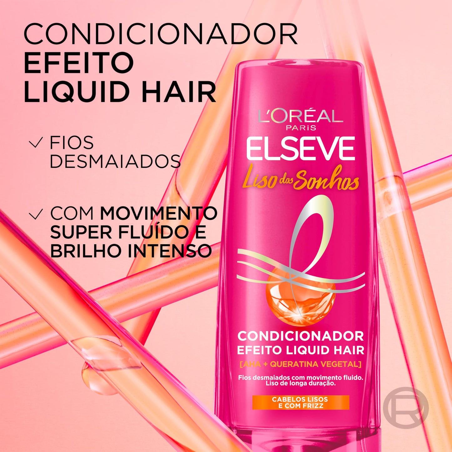 Condicionador L'Oréal Paris Elseve Liso dos Sonhos (400ml)
