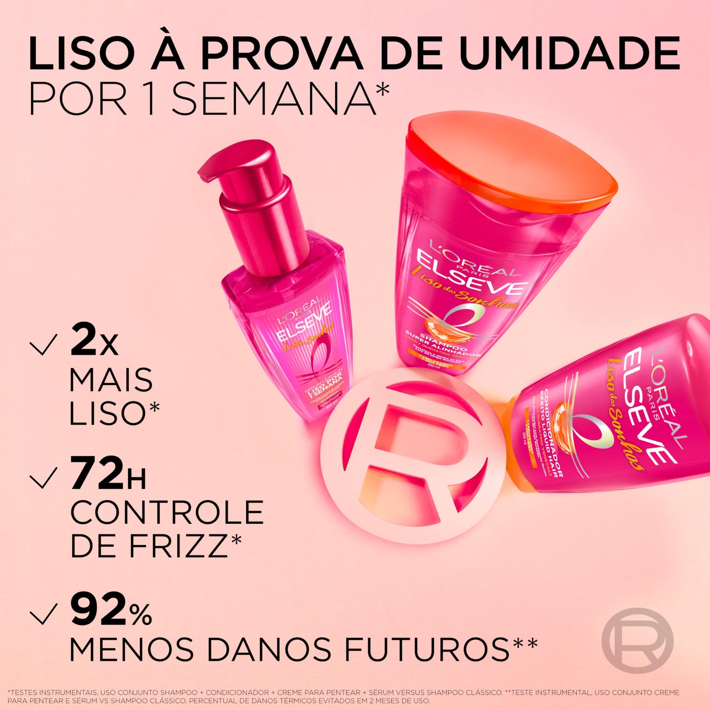 Condicionador L'Oréal Paris Elseve Liso dos Sonhos (400ml)
