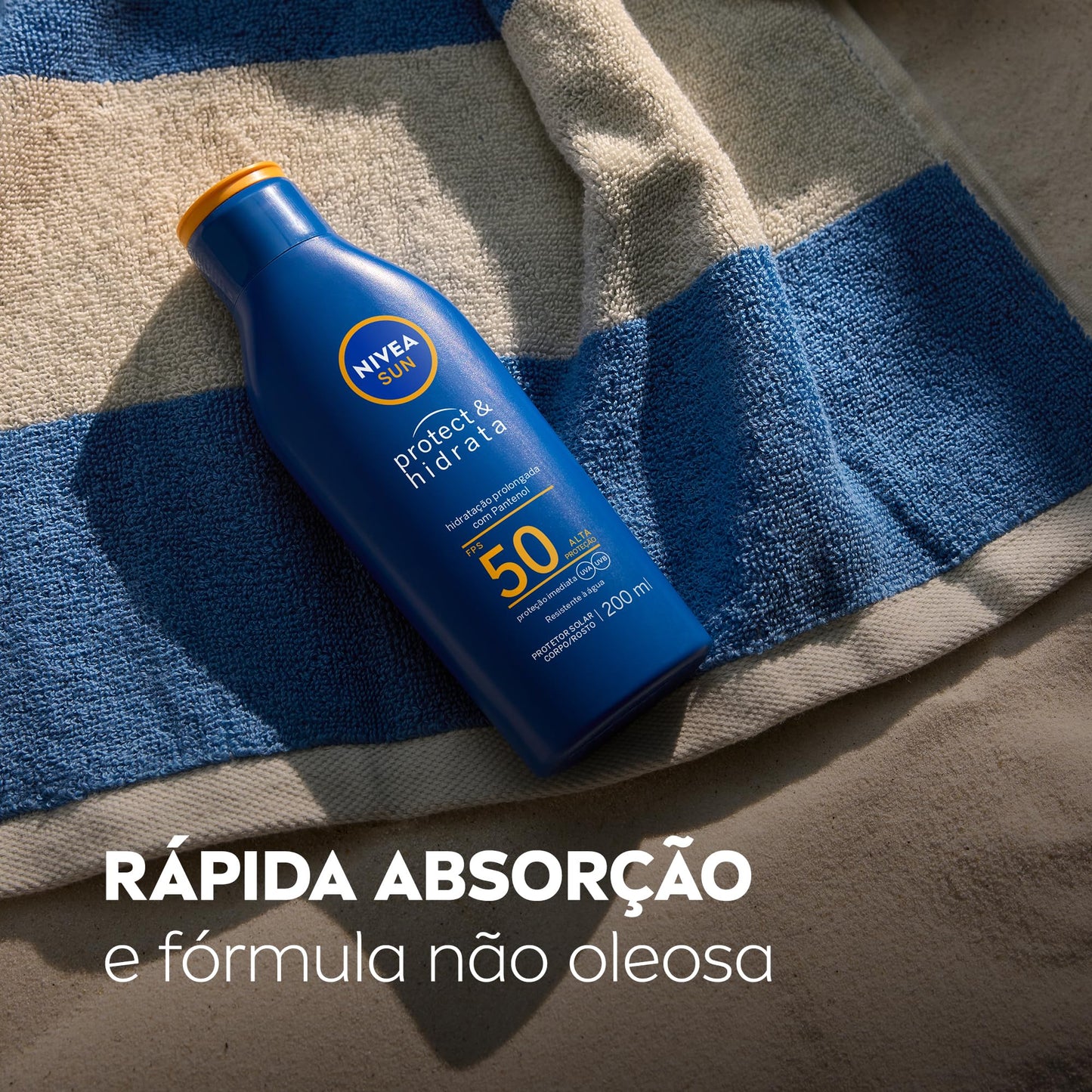 NIVEA SUN Protetor Solar Protect & Hidrata FPS 50 (200ml)