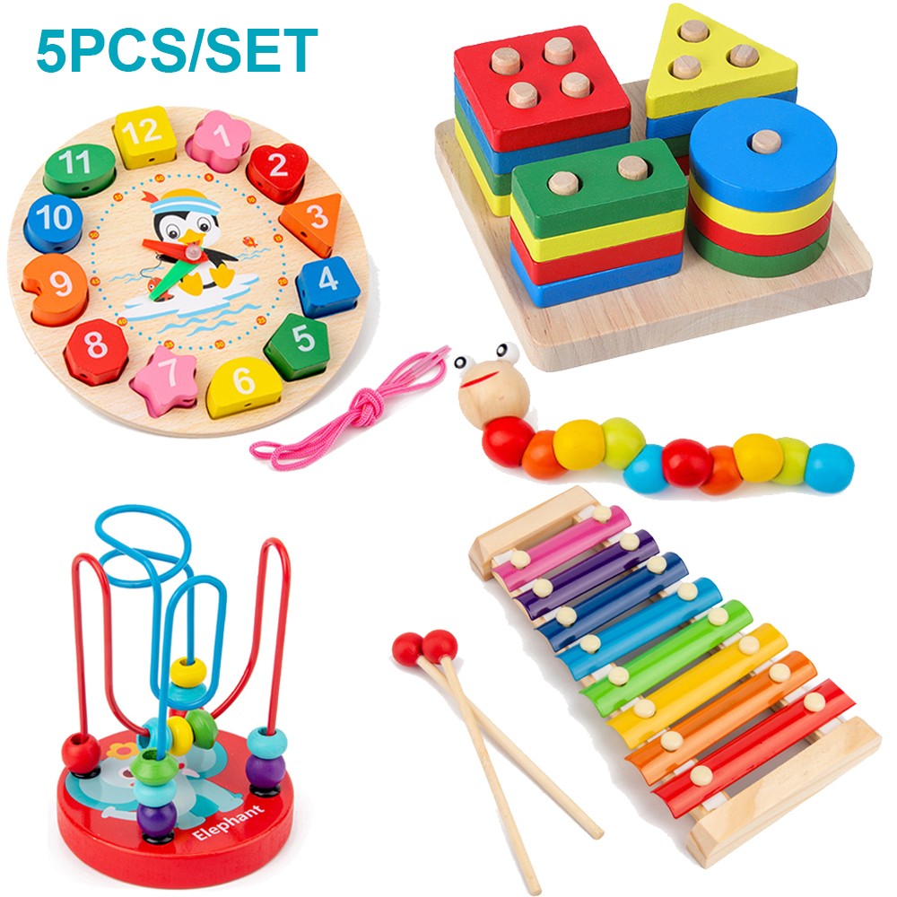 Brinquedos de Madeira Montessori
