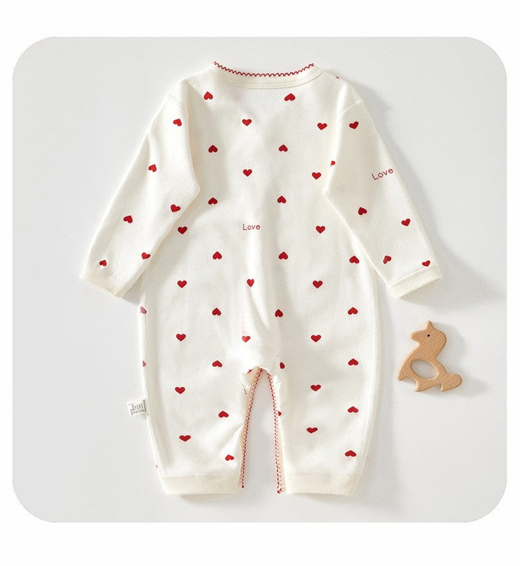 Macacão de Algodão Estampado para Bebês