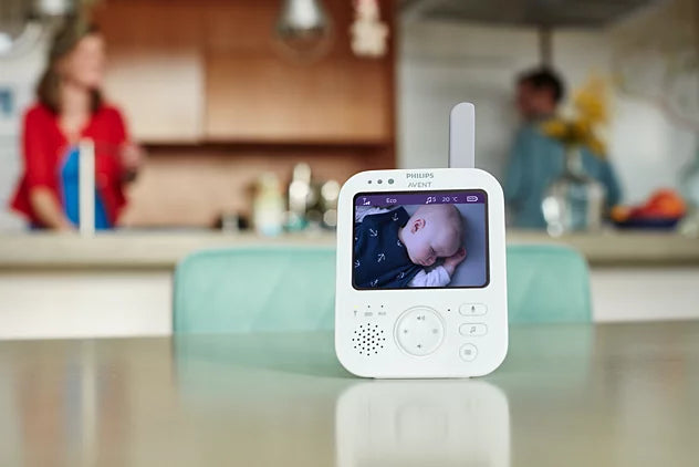 Babá Eletrônica com Vídeo Digital Philips Avent SCD843/26 White