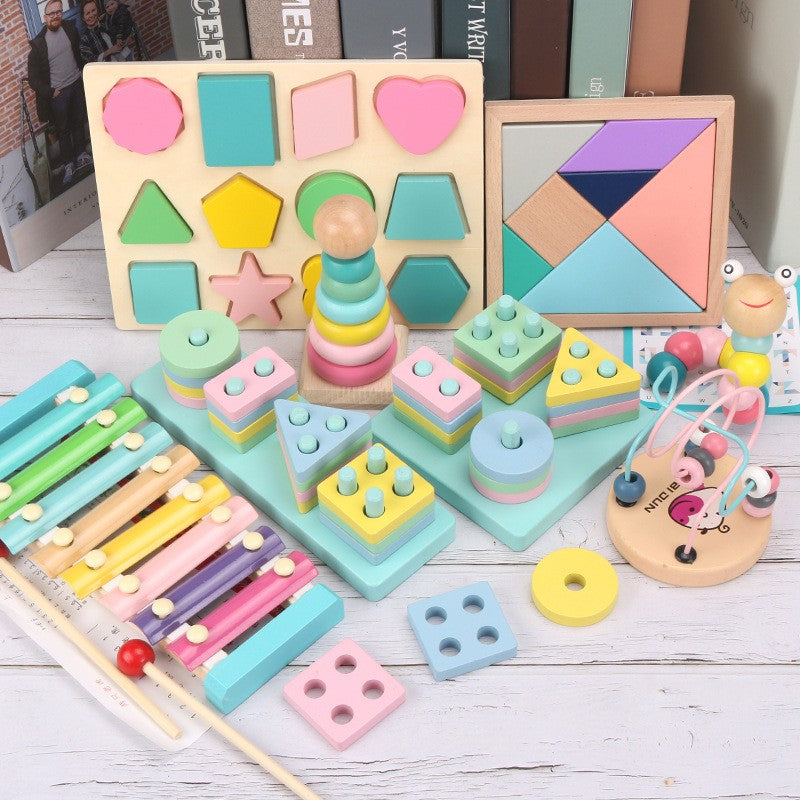 Brinquedos de Madeira Montessori