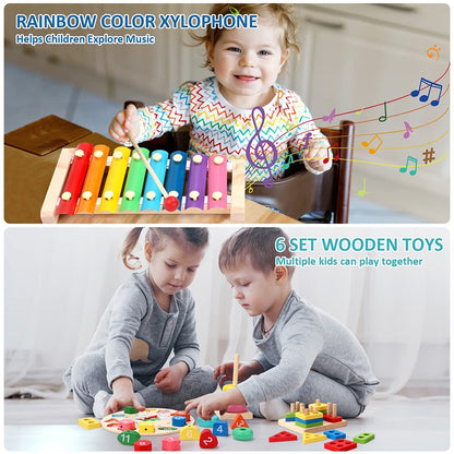 Brinquedos de Madeira Montessori