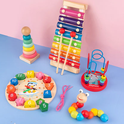 Brinquedos de Madeira Montessori