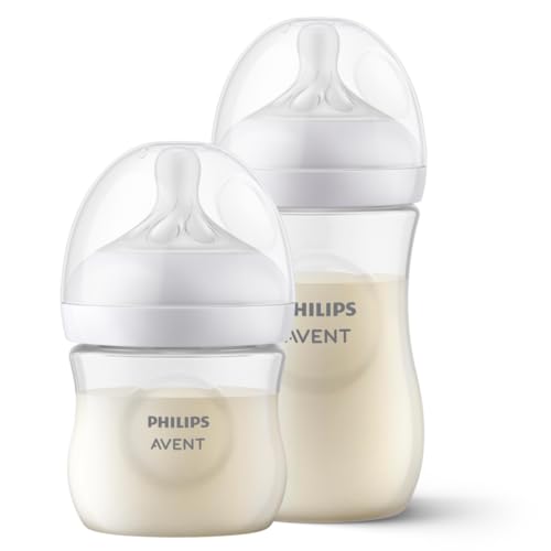 Kit Duplo Mamadeiras Pétala AVENT (125ml e 260ml)
