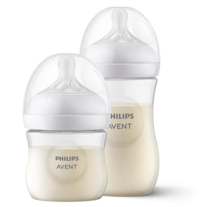 Kit Duplo Mamadeiras Pétala AVENT (125ml e 260ml)