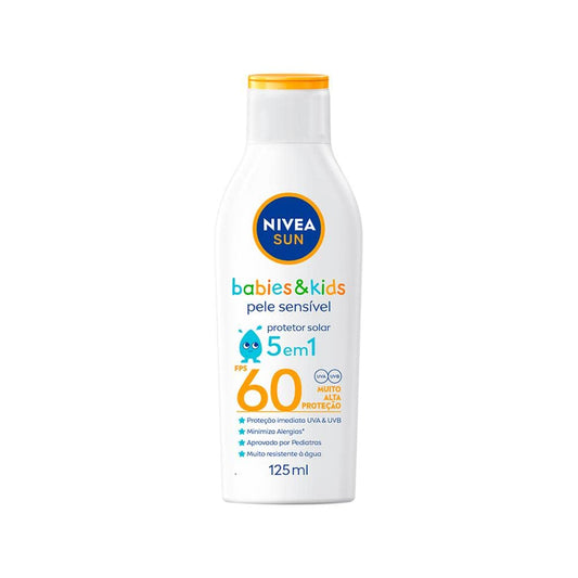 NIVEA SUN Protetor Solar Infantil FPS 60 (125ml)