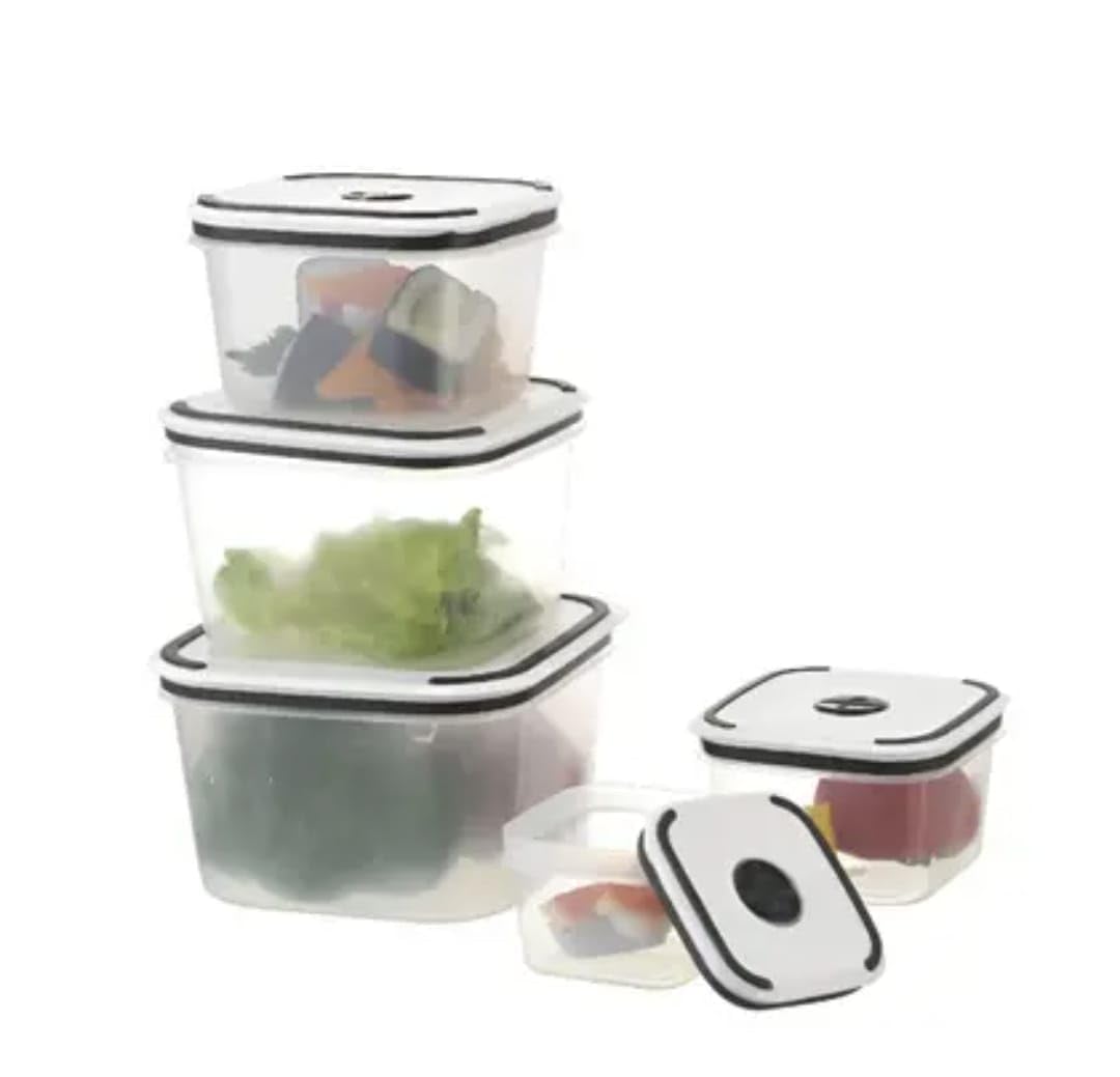Kit Potes Herméticos B Max (5 unidades)