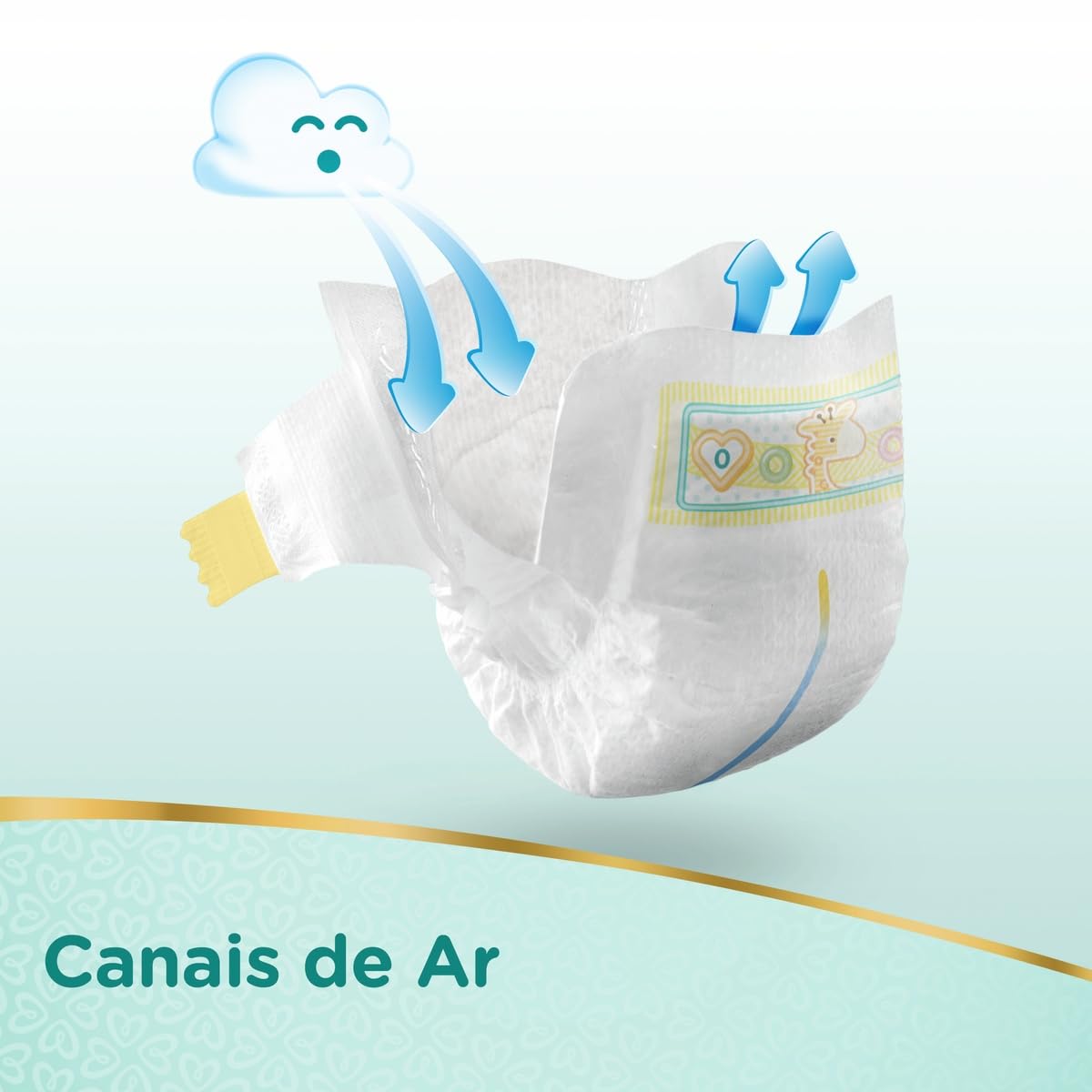 Fralda Pampers Premium Care RN+ - 36 fraldas