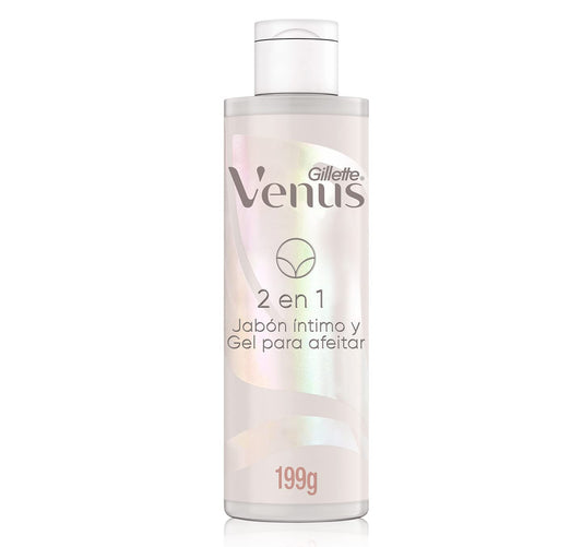 Gillette Venus 2 em 1: Sabonete Íntimo e Gel para Depilar