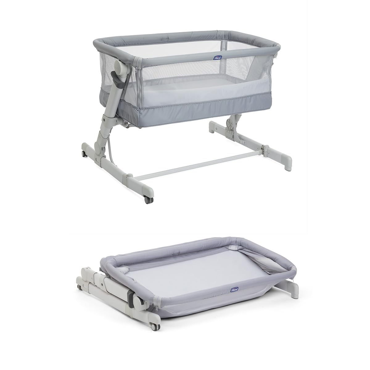 Berço Co-sleep Chicco Next2Me Pop-Up Grey Mist