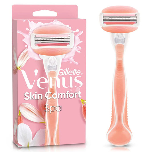 Gillette Venus Skin Comfort Spa Aparelho de Depilação Recarregável