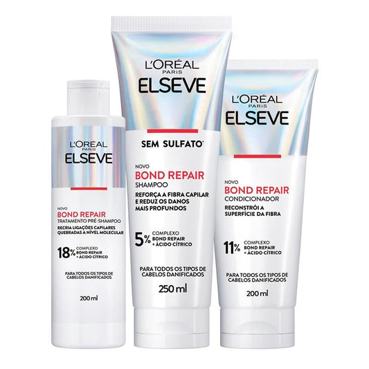 L'Oréal Paris Elseve Bond Repair - Kit Tratamento Completo