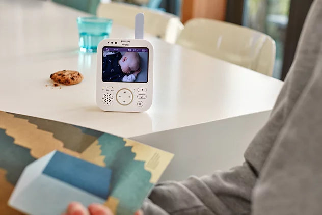 Babá Eletrônica com Vídeo Digital Philips Avent SCD843/26 White