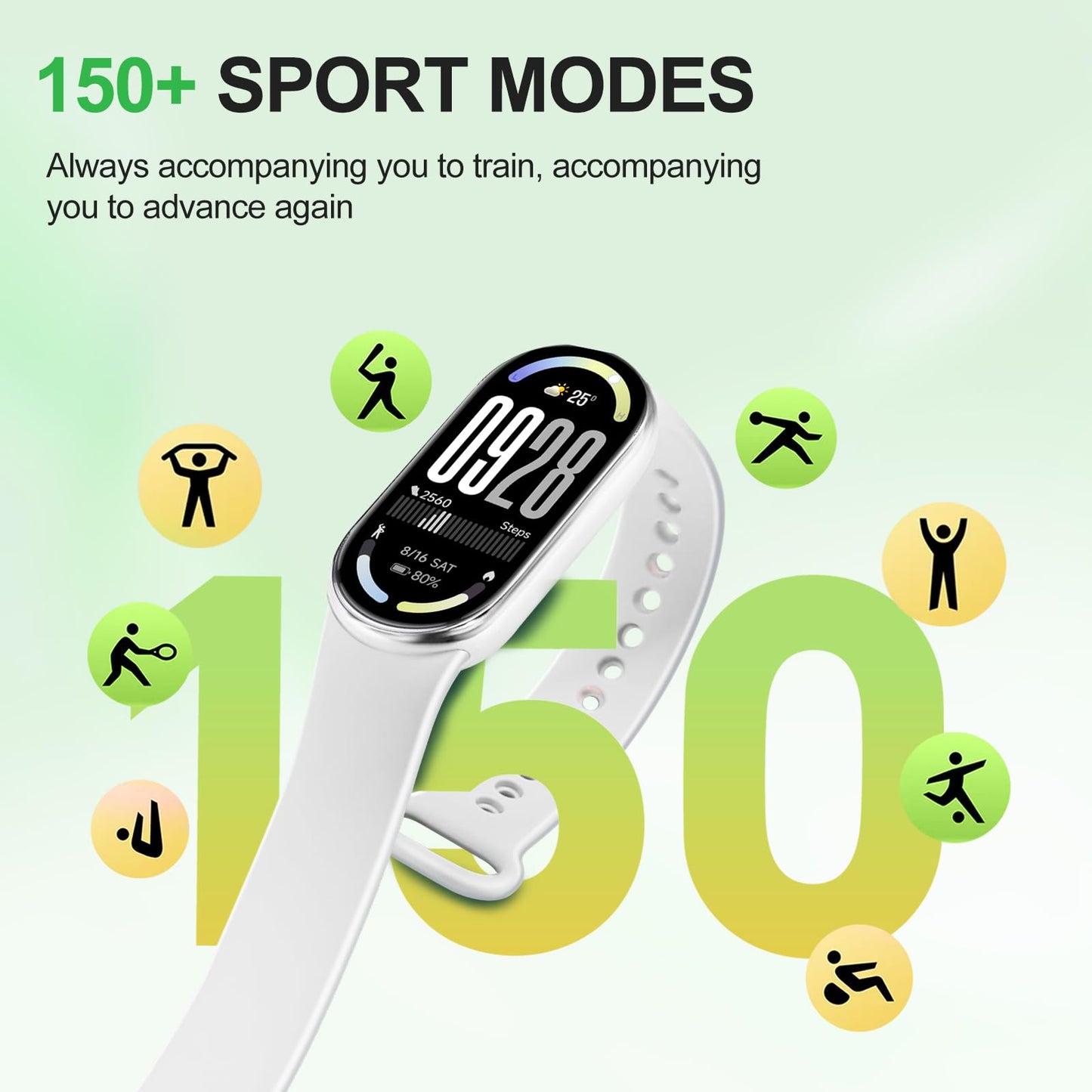 Xiaomi Smart Band 10 (Prata)