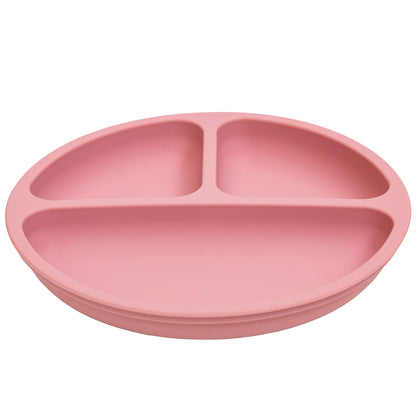 Pratinho de Silicone com Ventosa Buba (Rosa)