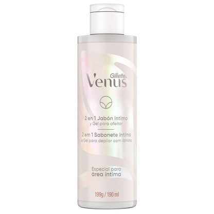Gillette Venus 2 em 1: Sabonete Íntimo e Gel para Depilar
